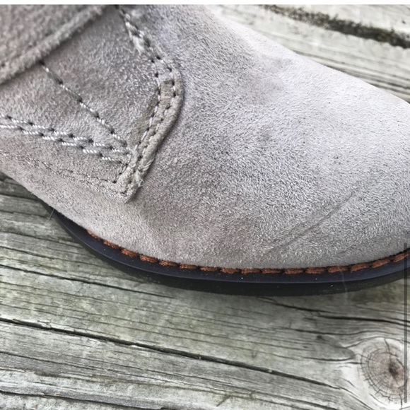 PacSun Suede Strappy Buckle Ankle Combat Boots - Picture 4 of 8